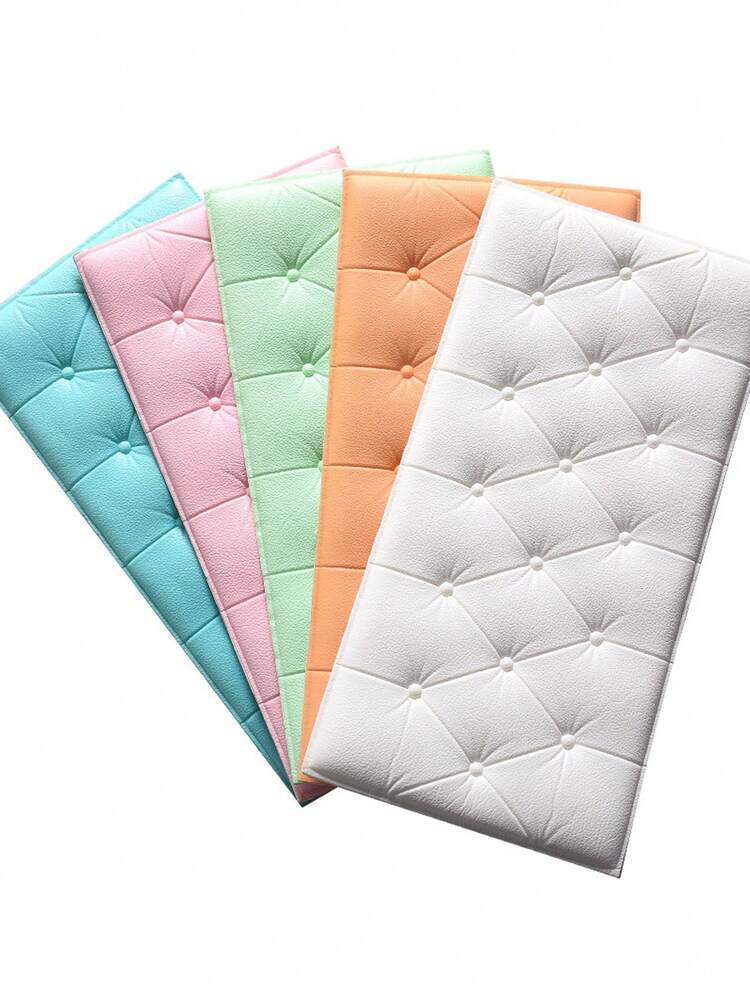 Pannelli Adesivi 3D Per Parete A Mattoncini – 10 Pezzi In Schiuma XPE Bianca, 350x350 Mm, Autoadesivi Per Cucina, Soggiorno E Camera Da Letto