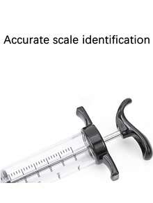 1pc Kitchen Seasoning Injector Turkey Needle Marinade Injector For BBQ Cooking Baking Tool Sauce Injection Needle