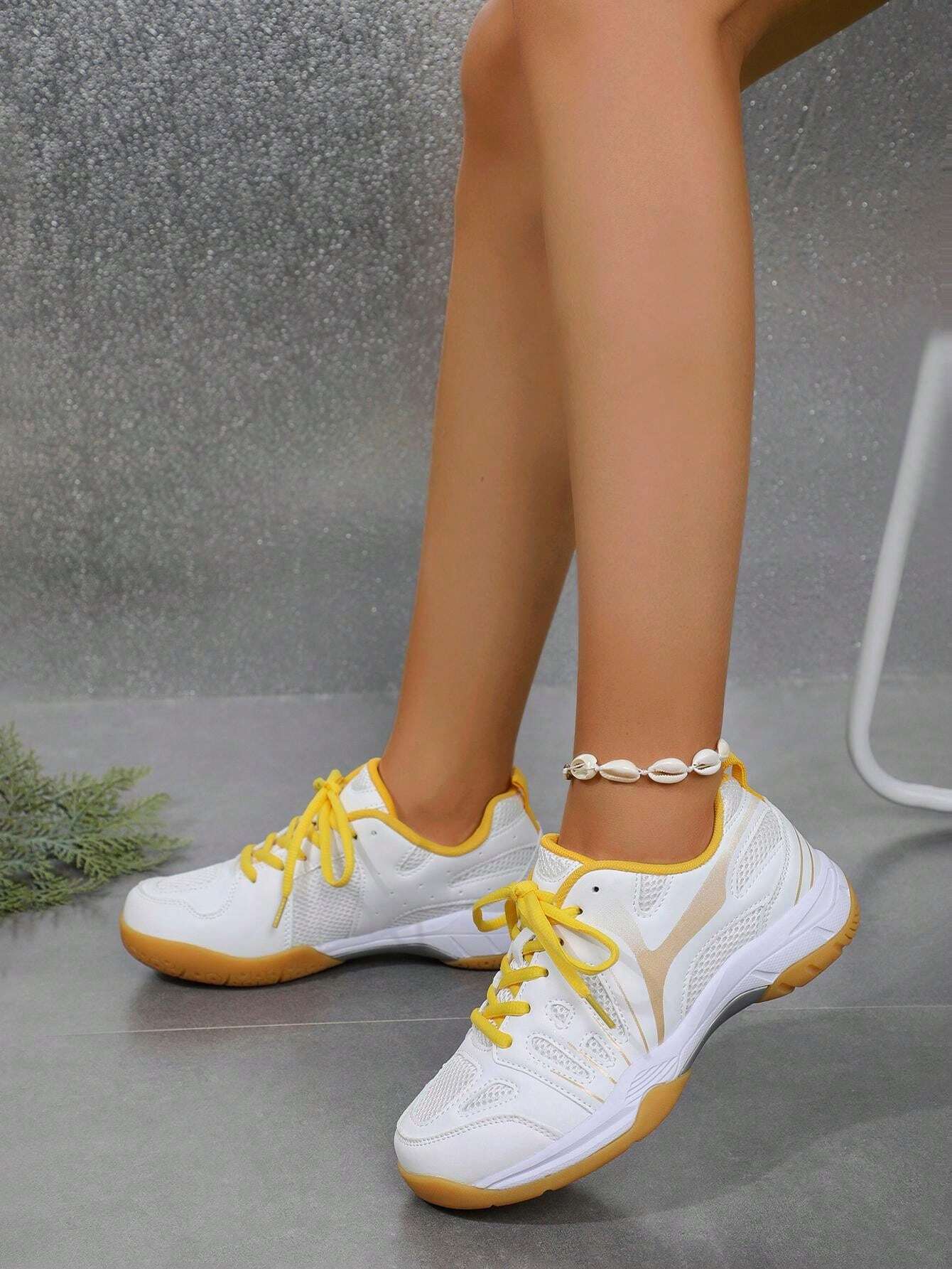 Women Athletic Sneakers For Badminton, Volleyball, Tennis, Table Tennis