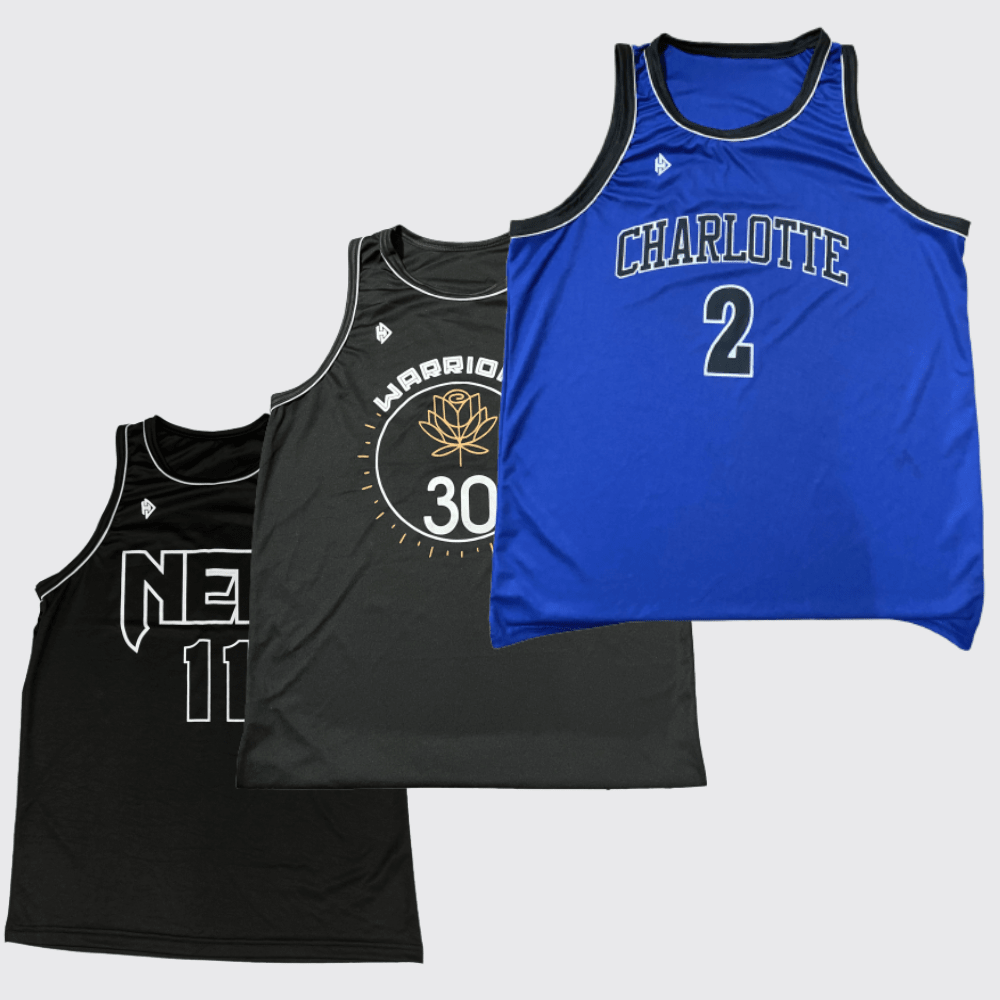 Kit 3 Camisetas Regatas Esportivas Sortidas Estilo Basquete Times Treino Adulto Estampada Academia