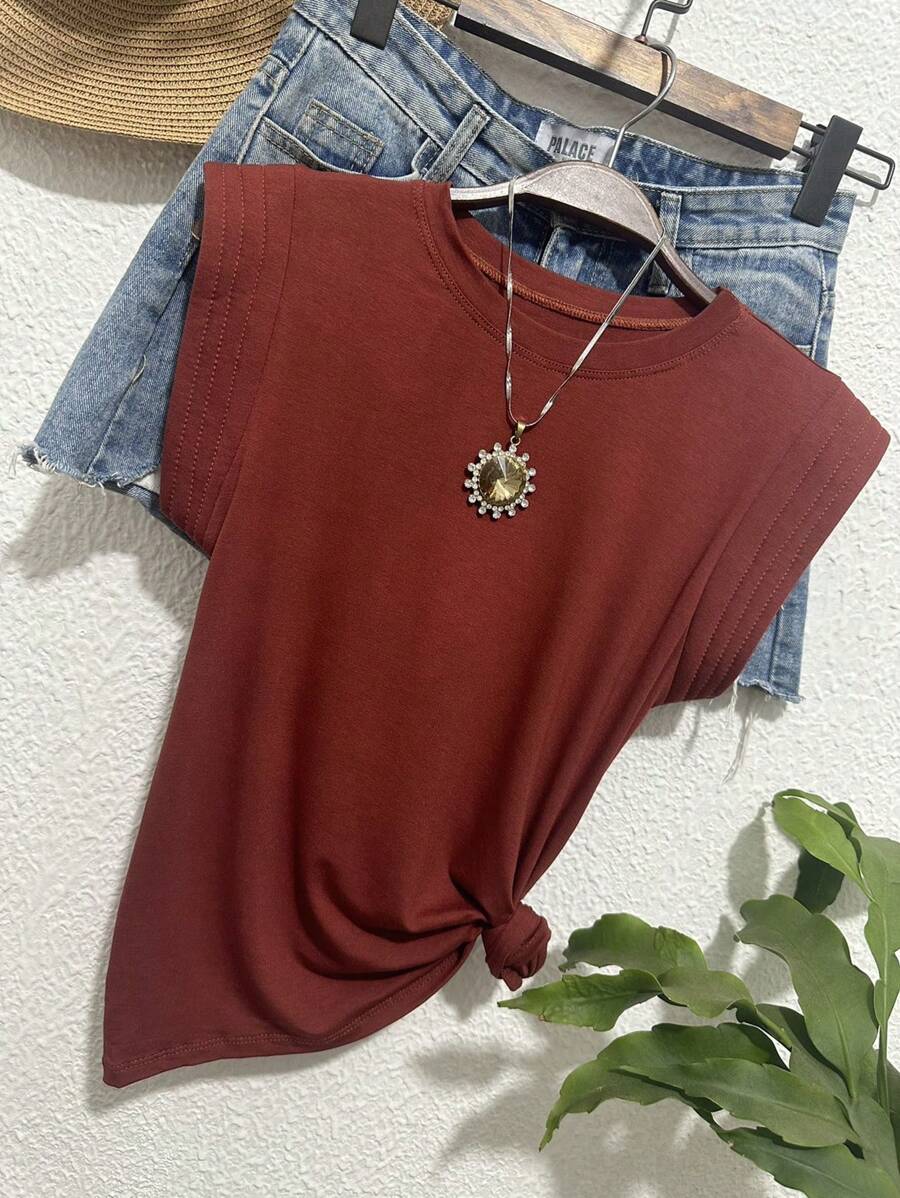 Women Tops - Rỉ Nâu - Xem 1