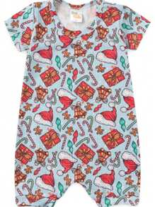 Ame Kids Baby Girls Jumpsuits - 淺藍色 - 查看 1