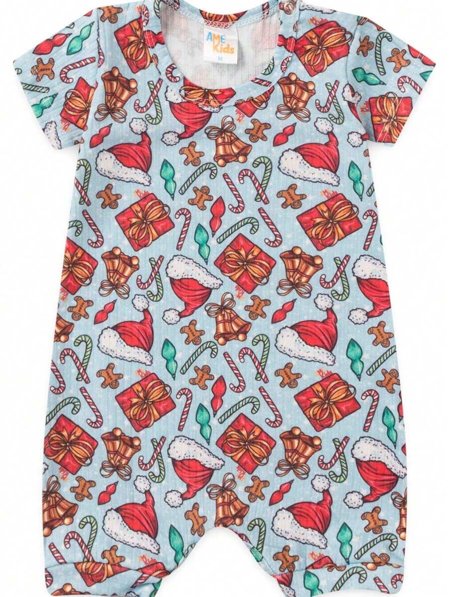 Ame Kids Baby Girls Jumpsuits - 淺藍色 - 查看 1