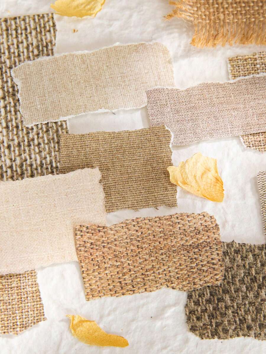 1包28張復古混合材質紙張，適用於DIY拼貼和質感手工藝 - 彩色 - 查看 1