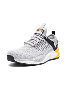 baasploa 1 件男士跑步鞋轻便防滑网球鞋男士网眼透气男士运动跑步休闲鞋