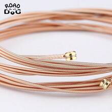 Folk Acoustic Guitar Phosphor Bronze Strings Set, Covered, 6pcs/Set - KC - View 3