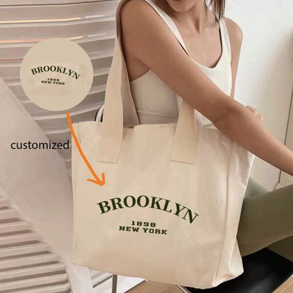 1pc Unique Totem Combination Bag With Coin Purse, Foldable, Large Capacity, Cartoon Design Perfect For Parties, Souvenirs, Personalized Customized, Soft And Can Fit Computer. Suitable For Shopping, Traveling, And Gift Giving. Back To School Graduation Giftfor Teacher Tote Bag Beach Bag Holiday Shopping Bag,Multifunction,Versatile,Large Capacity,Lightweight,Functional,All-Purpose,Practical,Cute,Funny,Kawaii,Vacay Vibes/Vacation,Preppy,Unisex,Minimalist,Solid Color,Custom,Personalized,Unique,Customized,Ideal Gifts For Him,Ideal Gifts For Her,Girlfriend,Friends,Family,Children,Women, Rookies & White-Collar Workers,Pink Girls