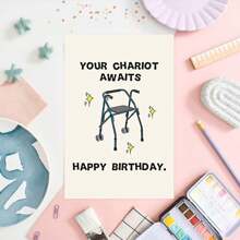 1 张有趣且富有创意的生日贺卡，适合他或她 - 适合女性和男性的独特礼物 - 非常适合生日庆祝活动 - 包括返校装饰