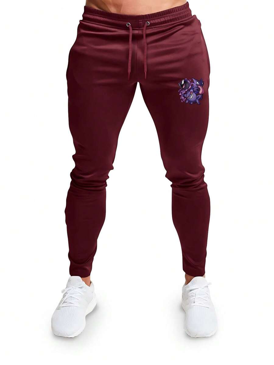 Men Sweatpants - Granate - Ver 1