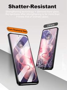 1pc MOTO G Stylus 2024 G24POWER G54 G Power 2024 5G Tempered Glass Screen Protector,Aluminum Explosion-Proof & Scratch-Resistant Film 9H Full Coverage Easy Install High-Definition Clear, Bubble-Free,Scratch And Shatter ResistantTempered Glass Screen Protector Ultra-High Definition Gift For Birthday/Easter/Presidents Day/Christmas//Family/Friends/Boy/Girlfriend Gift For Birthday, Family, Friends Phone Screen Protector, Phone Accessories - Clear - View 3