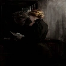 1入組牆藝術畫印刷海報，黑暗美感學院哥德褐色復古風格情緒化，適用於暗黑學院風格裝飾、維多利亞哥特風格裝飾、客廳家居裝飾畫廊、臥室等，不帶框架 - 混色 - 查看 16