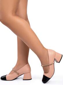 Lumiss Women Heeled Sandals - Bụi hồng - Xem 3