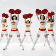 2pcs Cheerleading Pom Poms, Perfect Accessories For Dancing And Sports - Multicolor - View 11