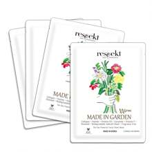 RESPEKT 4 Facial Sheet Mask Set For Pore Tightening, Collagen Boost, Dark Spots, Moisturizing, Wrinkles: Collagen, Peptide, Hyaluronic Acid, Diamond Powder, Niacinamide Sheet