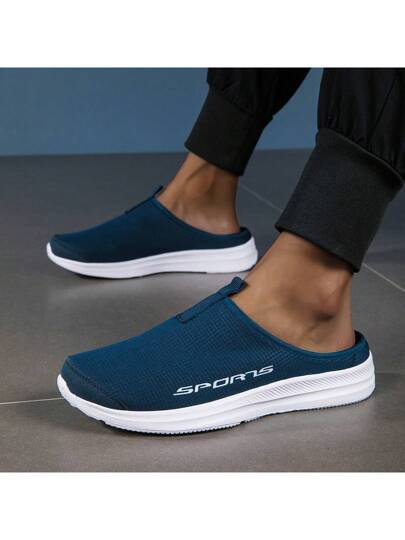 الأحذية الرياضية الصيفية والترفيه للرجال: البغال الشبكي المتنفس ، والنساء العاريات والجنسين جوفاء خارج النعال | مقاس: 42 يورو