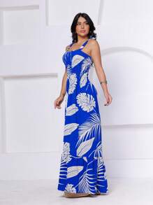 Women Dresses - 寶藍色 - 查看 3