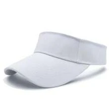 Women Solid Color Sun Protection Stylish All-Match Visor Cap For Sports, Riding, Outdoor Activities - Empty Hat - View 2