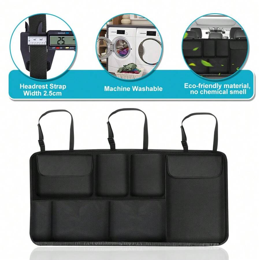 Car Boot Organiser, Large Capacity Boot Organisers, MultiPocket