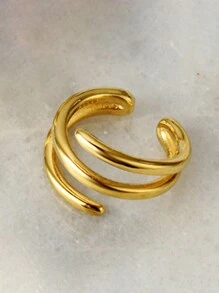 Einteiliger Personalisierter S925 Sterling Silber Schmuck Vielseitiger Runder Geometrischer Ohrring Für Frauen Im Alltag