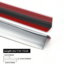 3 Meter Selbstklebende Dekorative Linien Aus Pvc Für Hintergrundwände, Innere Ecken, Dekorstreifen, Antikollisions-stoßfängerband Für Möbel, Tischkanten