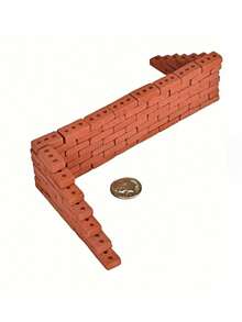 Tỉ Lệ 1:16 Xây Dựng Mô Hình Viên Gạch Mini Thu Nhỏ Thực Tế Gạch Cho DIY Micro Phong Cảnh Ngôi Nhà, 20 Chiếc - Nhiều màu - Xem 4