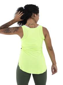 Women Outdoor Tees & Tanks - 青檸色 - 查看 3