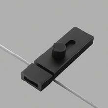 1入組安全時尚鋁合金門鎖，易安裝，防盜，通用於任何場合 - Door Lock - 查看 2