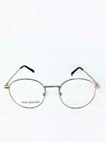 Vivioculos Armação redondo metal de óculos feminino modelo VN1001