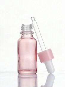 3件装精油瓶玻璃滴管精华分装瓶，化妆品分装混合瓶空瓶刻度滴管瓶5ml-100ml试剂眼药水玻璃香薰液瓶旅行分装瓶，滴管瓶可填充5-100ML化妆品容器滴管瓶精华瓶化妆品瓶样品分装瓶玻璃化妆品瓶学校学校用品节日露营节日必需品度假配件迷你女士香水男士香水海滩 - 粉色 - 查看 5