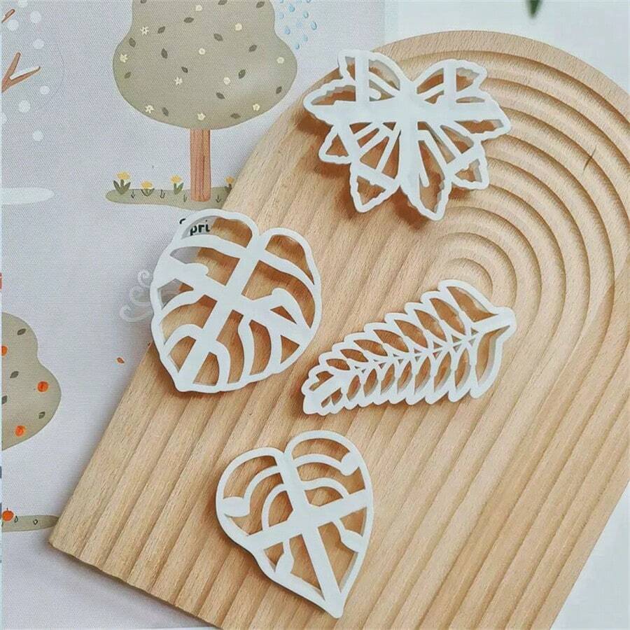 青少年DIY塑料卡通蜂巢葉印章帶玩土 - 多色 - 查看 1