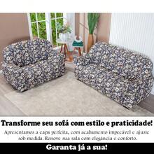 Sofa Covers - Beige Floral - View 2