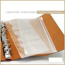 Vòng đu quay cổ điển & Tem in giả da rời Lá tạp chí PU, 90 tờ/cuốn sách - màu xanh lá - Xem 6