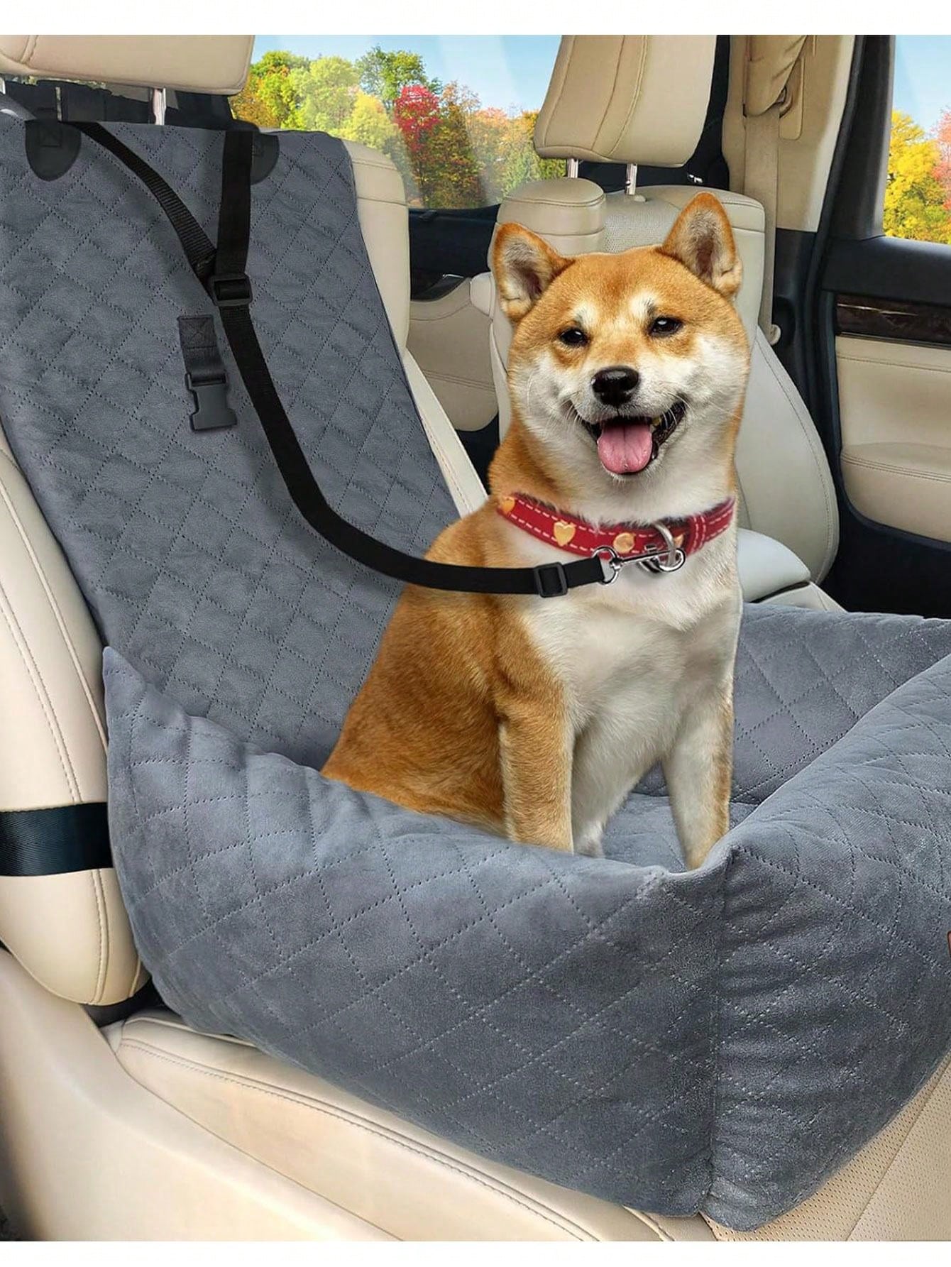 Pet Car Seat Crate, Detachable Portable Handheld Pet Carrier, Front