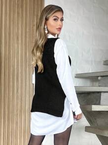 Women Cardigans - màu đen - Xem 2