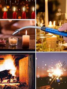 Encendedor Eléctrico De Cocina Recargable Usb - Multicolor - Ver 1