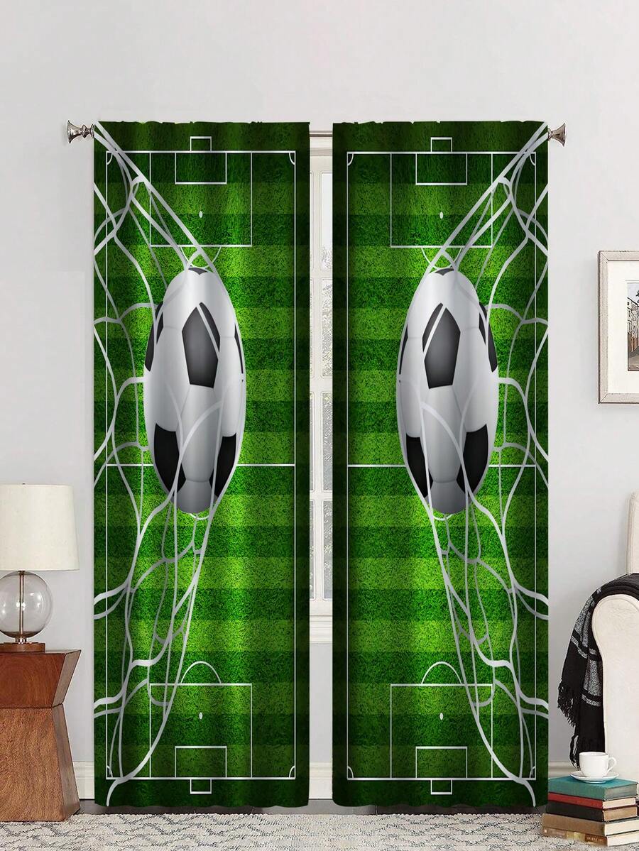 2 Chiếc Bóng Đá Hoa Văn Mất Điện Cần Túi Màn Cho Phòng Ngủ Văn Phòng Nhà Bếp Phòng Khách Nghiên Cứu Trang Trí Nhà - Nhiều màu - Xem 1