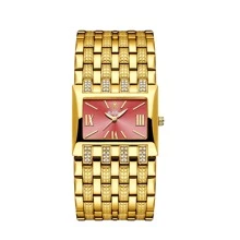 YaLaLuSi 2024 New Arrival Luxury Square Quartz Watch For Women With Crystal Rhinestone, Water Resistant & Perfect For Daily Wear, A Deluxe Gift For Women Or Mother's Day