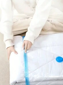 3 bolsas de compresión al vacío transparentes organizadoras, bolsas grandes de almacenamiento al vacío para ropa, edredones y mantas, bolsas de compresión para ahorrar espacio, bolsas de almacenamiento para maestros, contenedores de almacenamiento debajo de la cama, organizadores de armario para ropa, mantas, almohadas, bolsas para la escuela y accesorios escolares