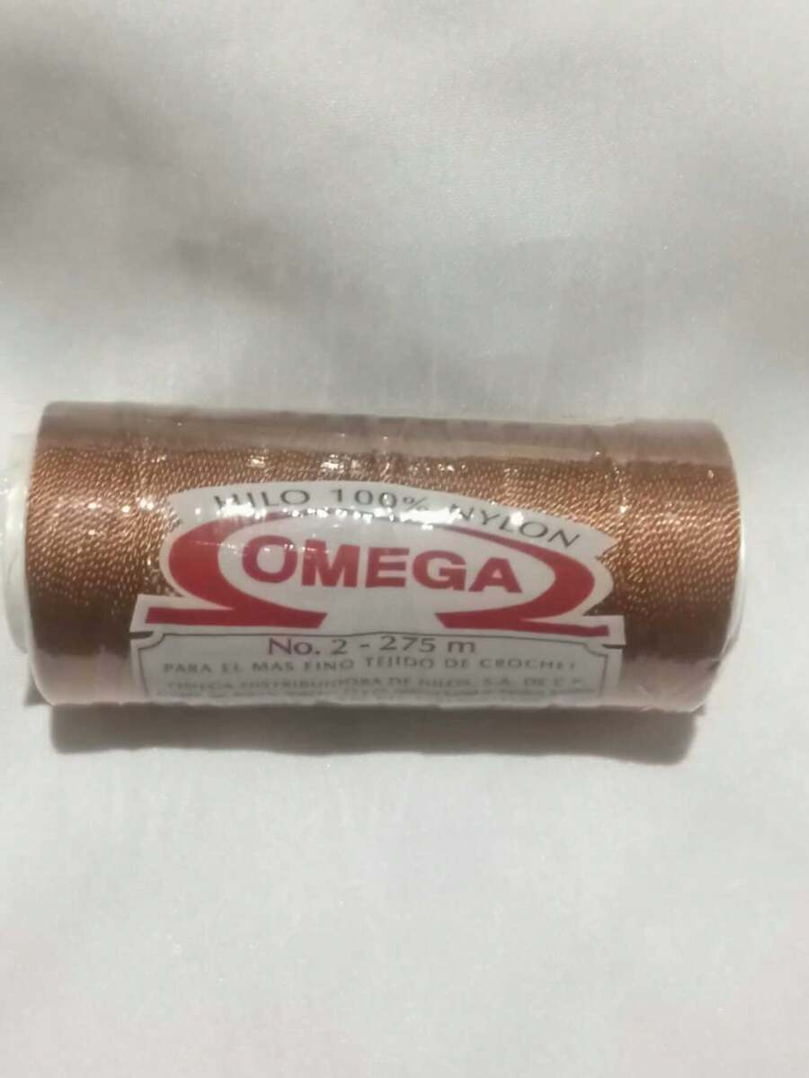 100% Nylon Thread Spool For Fine Knitting No. 2 - 棕色 - 查看 1