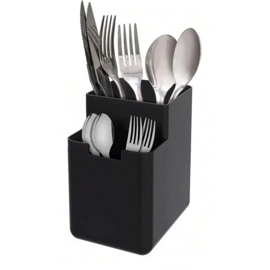 Stackable Can Rack Organizer - Schwarz - Übersicht 1