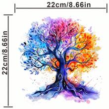 Tree Of Life Designs DIY Iron On DTF Transfers Stickers Washable Heat Transfer Designs Ready Press Decals Plastisol Patch For DIY Clothing T-Shirt Mask Jeans Backpack - Multicolor - View 4