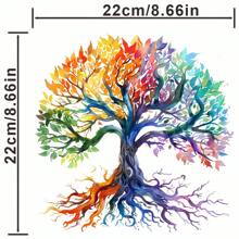 Tree Of Life Designs DIY Iron On DTF Transfers Stickers Washable Heat Transfer Designs Ready Press Decals Plastisol Patch For DIY Clothing T-Shirt Mask Jeans Backpack - Multicolor - View 3