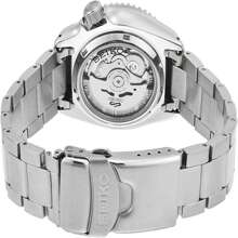 Seiko Đồng hồ nam Analog tự động 5 môn thể thao - Màu xanh lam - Xem 5