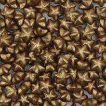 100 pezzi di perline di cera lacca di colore metallico a forma di stella vintage, perfette per decorare buste, inviti di matrimonio, confezioni regalo, articoli per la scuola, forniture scolastiche