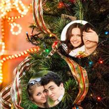 1pc Personalized Round Acrylic Decoration, Car Accessory, Graduation Wedding Birthday Baby Commemorative Anniversary Valentine Art Photo Customization, Waterproof, Ornamental Exquisite, Stylish, Fashionable, Modern, Colorful, Contracted Custom, Personalized, Unique Ideal Gifts For Him Her, Boyfriend, Girlfriend, Dad, Mom, Family, Friends For Mother's Day Birthdays - Multicolor - View 11