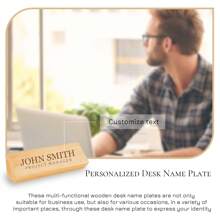 1 件雕刻实木定制办公桌铭牌、胡桃木办公桌楔、个性化办公室礼物、情人节、情人节装饰礼物生日毕业、多功能、可调节、耐用、装饰性、可重复使用、精致、可爱、高品质、现代、色彩鲜艳、可爱、舒适、时尚、定制、个性化、独特、送给他的理想礼物、送给她的理想礼物、办公室、茶室、学校、家庭、家居清新、定制工艺品 - 橡木 - 查看 10