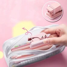 1 Peça Perfurador de Papel de Único Furo Mini em Cores Adstringentes Voltar às Aulas, Voltar às Aulas, Suprimentos Escolares