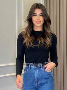 Women T-Shirts - BRANCA/PRETA - Xem 4