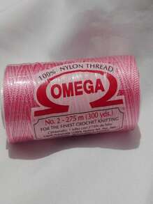 100% Nylon Thread Spool For Fine Knitting No. 2 - 細緻入微的淡粉紅色 - 查看 1