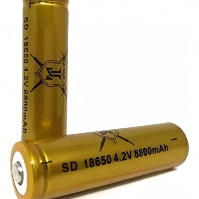 20 Baterías Li Ion Recargable 18650 4.2v 9800mah Pila Lámpara con envío
